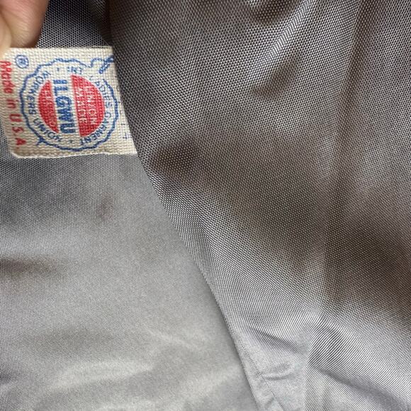 Vintage Alorna Women's Wool Gray Coat USA Made Minimalist Comfort Casual Office - Picture 10 of 10